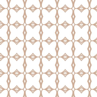 Dikişsiz geometrik süs vektör deseni. Soyut arka plan