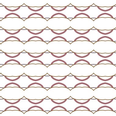 Dikişsiz geometrik süs vektör deseni. Soyut arka plan
