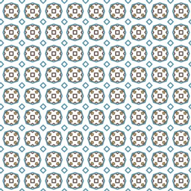 Dikişsiz geometrik süs vektör deseni. Soyut arka plan