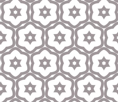 Dikişsiz geometrik süs vektör deseni. Soyut arka plan