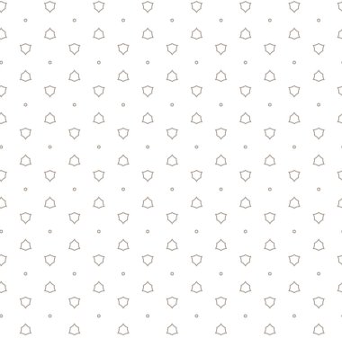 Dikişsiz geometrik süs vektör deseni. Soyut arka plan