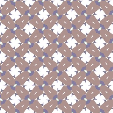 Dikişsiz geometrik süs vektör deseni. Soyut arka plan