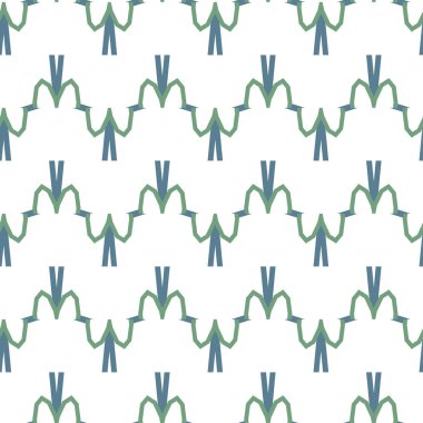 Kusursuz Vektör Deseni. Geometrik Süsleme Biçiminde Arkaplan DokusuName.