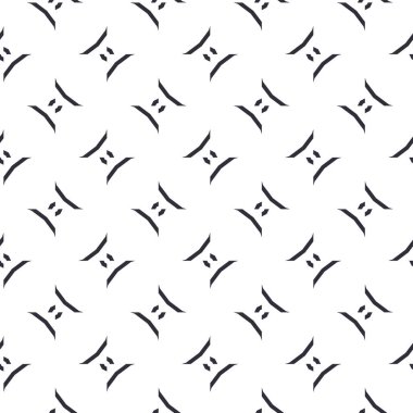 Kusursuz Vektör Deseni. Geometrik Süsleme Biçiminde Arkaplan DokusuName.