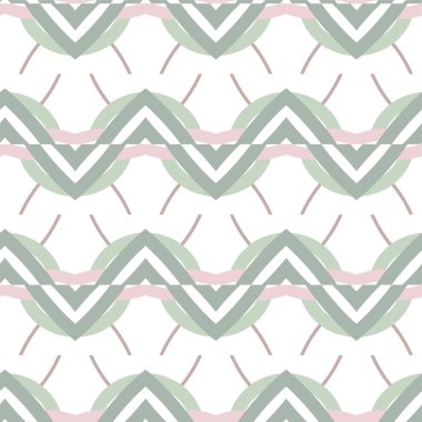 Kusursuz Vektör Deseni. Geometrik Süsleme Biçiminde Arkaplan DokusuName.