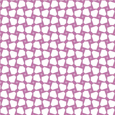 Geometrik süslemeli vektör deseni. Kusursuz tasarım dokusu.