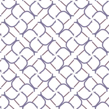 Geometrik süslemeli vektör deseni. Kusursuz tasarım dokusu.