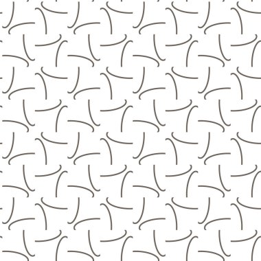 Geometrik süslemeli vektör deseni. Kusursuz tasarım dokusu.