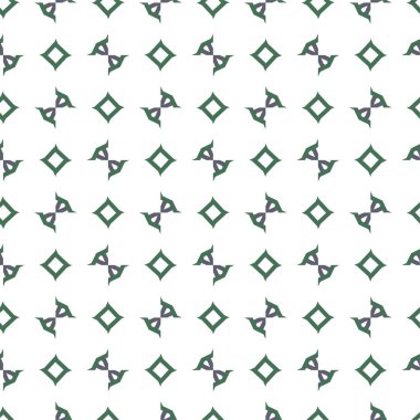 Dikişsiz geometrik süs vektör deseni. Soyut arka plan