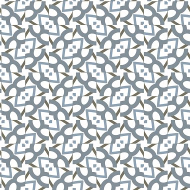 Dikişsiz geometrik süs vektör deseni. Soyut arka plan