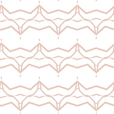 Dikişsiz geometrik süs vektör deseni. Soyut arka plan