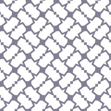 Dikişsiz geometrik süs vektör deseni. Soyut arka plan