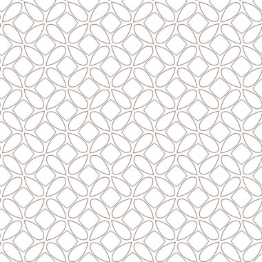 Geometrik süslemeli vektör deseni. Kusursuz tasarım dokusu.