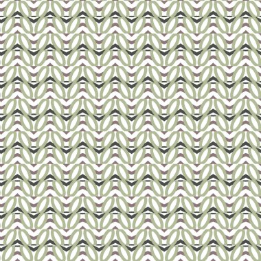 Geometrik süslemeli vektör deseni. Kusursuz tasarım dokusu.