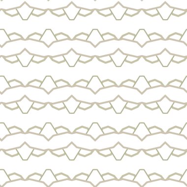 Geometrik süslemeli vektör deseni. Kusursuz tasarım dokusu.