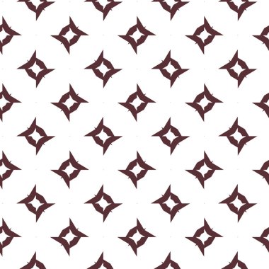 geometrik süsleme biçiminde kusursuz vektör deseni