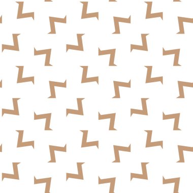 geometrik süsleme biçiminde kusursuz vektör deseni