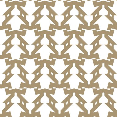 geometrik süsleme biçiminde kusursuz vektör deseni