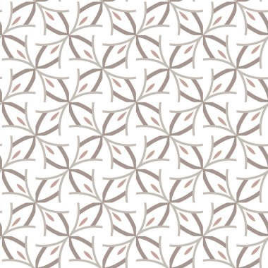 geometrik süsleme biçiminde kusursuz vektör deseni