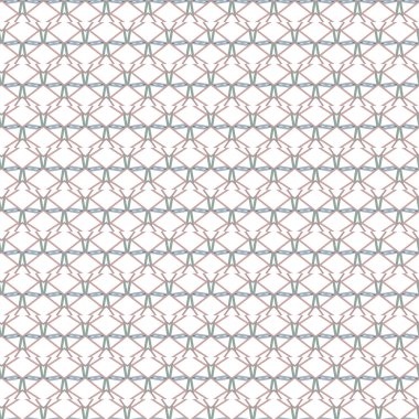 geometrik süsleme biçiminde kusursuz vektör deseni