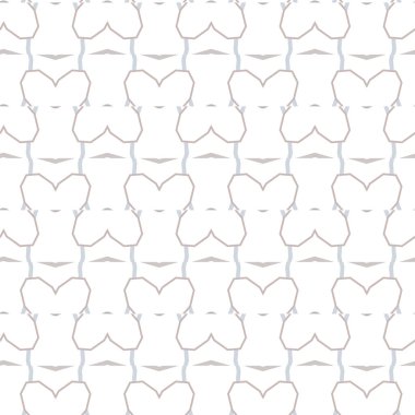 geometrik süsleme biçiminde kusursuz vektör deseni