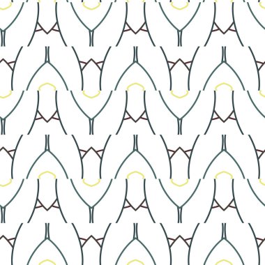 Geometrik süs tarzında soyut arkaplan dokusu. Kusursuz tasarım.