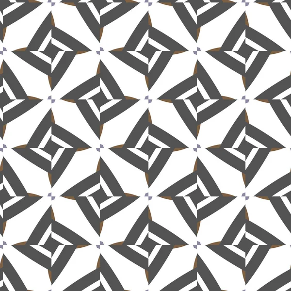 Tekstur Latar Belakang Abstrak Dalam Gaya Ornamental Geometris Desain Mulus - Stok Vektor