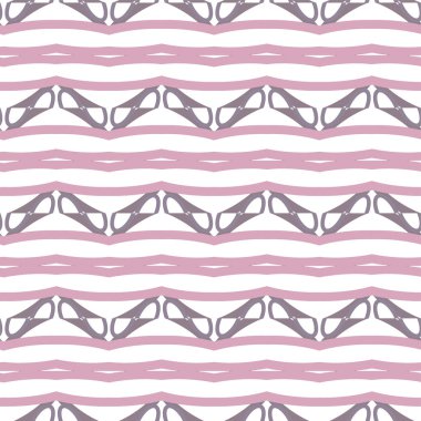 geometrik süsleme biçiminde kusursuz vektör deseni