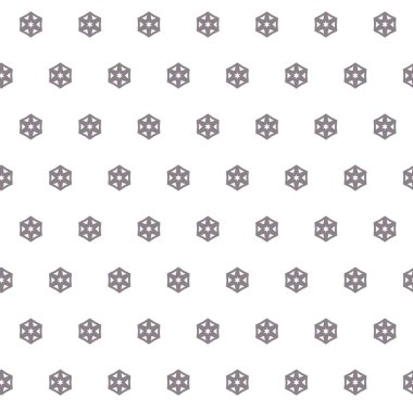 geometrik süsleme biçiminde kusursuz vektör deseni