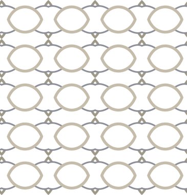 Geometrik süslemeli vektör deseni. Kusursuz tasarım dokusu.