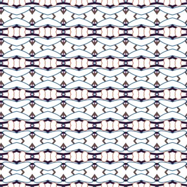 Kusursuz Vektör Deseni. Geometrik Süsleme Biçiminde Arkaplan DokusuName.