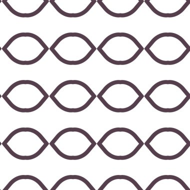 geometrik süsleme biçiminde kusursuz vektör deseni