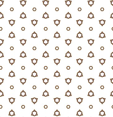 geometrik süsleme biçiminde kusursuz vektör deseni