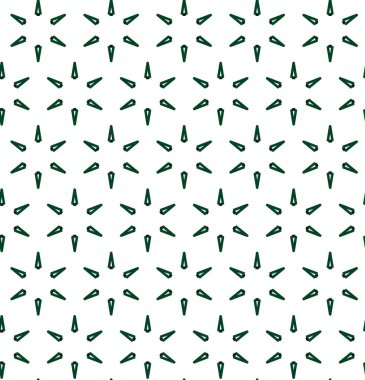 geometrik süsleme biçiminde kusursuz vektör deseni