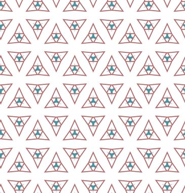 Kusursuz Vektör Deseni. Geometrik Süsleme Biçiminde Arkaplan DokusuName.