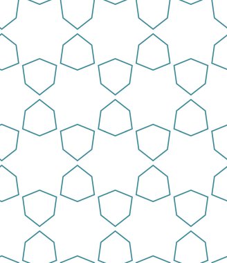 Kusursuz Vektör Deseni. Geometrik Süsleme Biçiminde Arkaplan DokusuName.