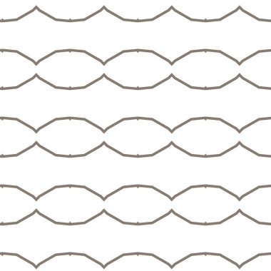 Kusursuz Vektör Deseni. Geometrik Süsleme Biçiminde Arkaplan DokusuName.