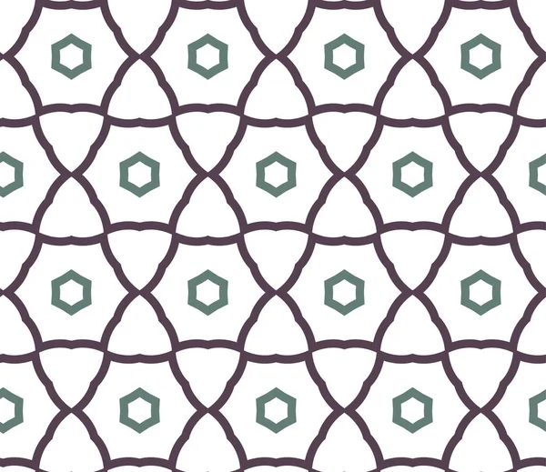 Geometrik süslemeli vektör deseni. Kusursuz tasarım dokusu.