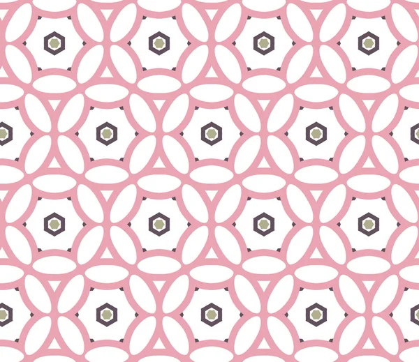 Kusursuz Vektör Deseni. Geometrik Süsleme Biçiminde Arkaplan DokusuName.