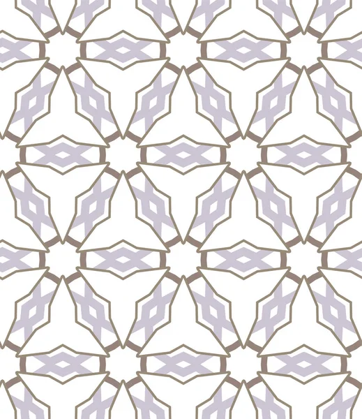 geometrik süsleme biçiminde kusursuz vektör deseni