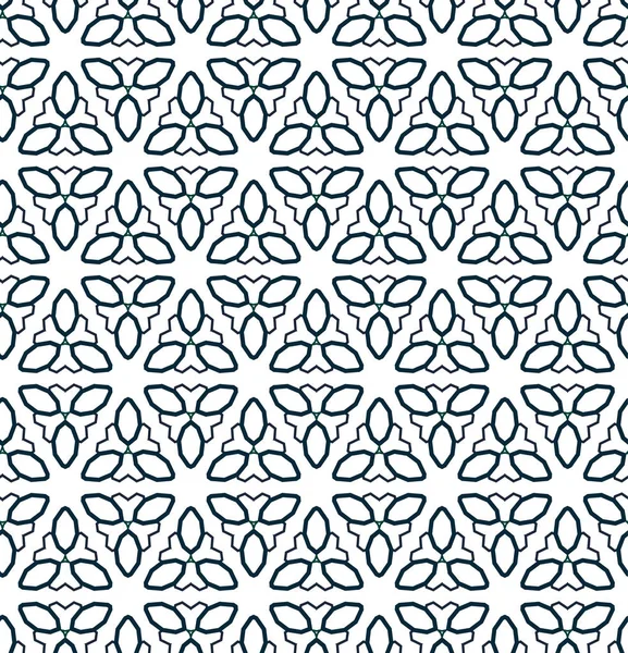 geometrik süsleme biçiminde kusursuz vektör deseni