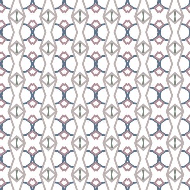 geometrik süsleme biçiminde kusursuz vektör deseni