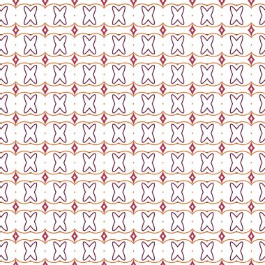 Dikişsiz geometrik süs vektör deseni. Soyut arka plan