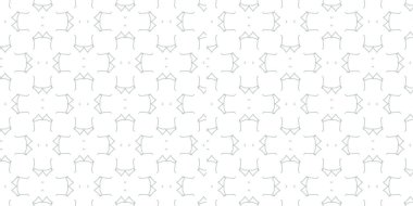 Dikişsiz geometrik süs vektör deseni. Soyut arka plan