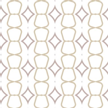 Dikişsiz geometrik süs vektör deseni. Soyut arka plan