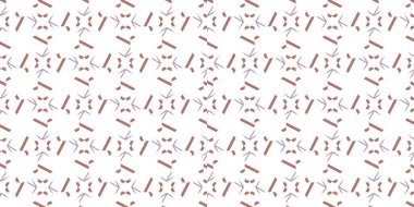 geometrik süsleme biçiminde kusursuz vektör deseni