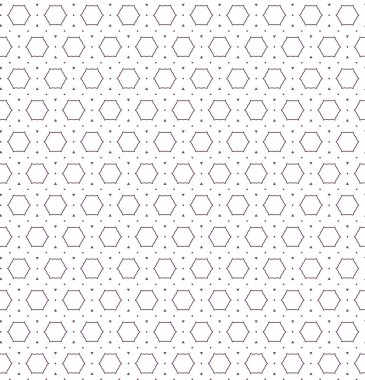 geometrik süsleme biçiminde kusursuz vektör deseni