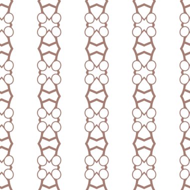 geometrik süsleme biçiminde kusursuz vektör deseni