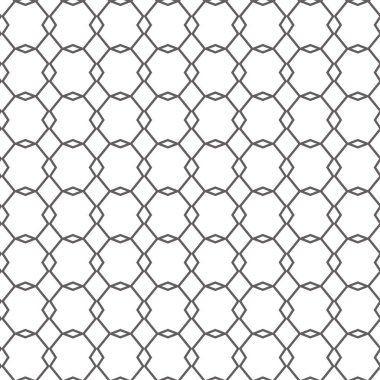 geometrik süsleme biçiminde kusursuz vektör deseni