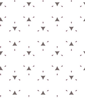 geometrik süsleme biçiminde kusursuz vektör deseni
